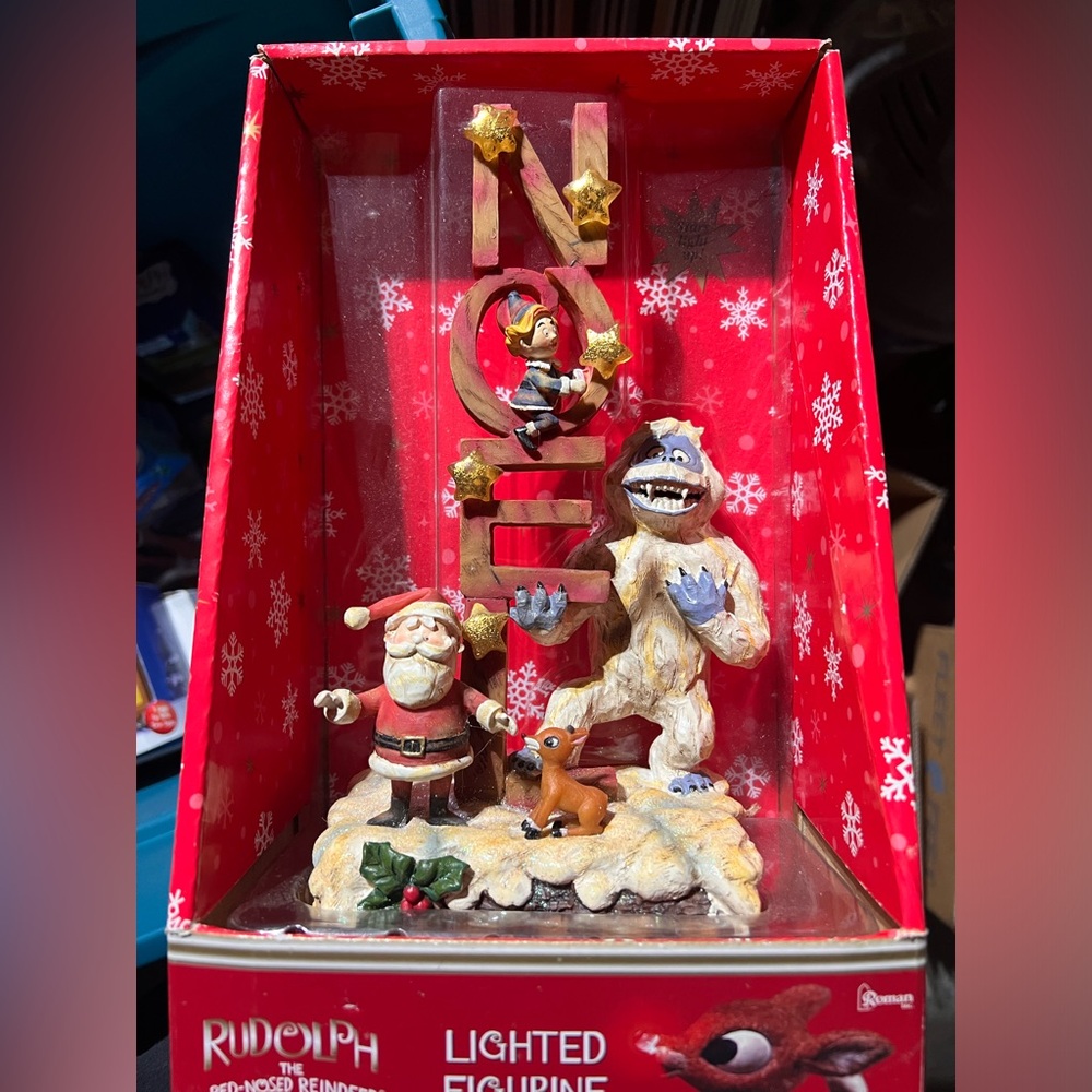 Vintage Rudolph the Red Nosed Reindeer.